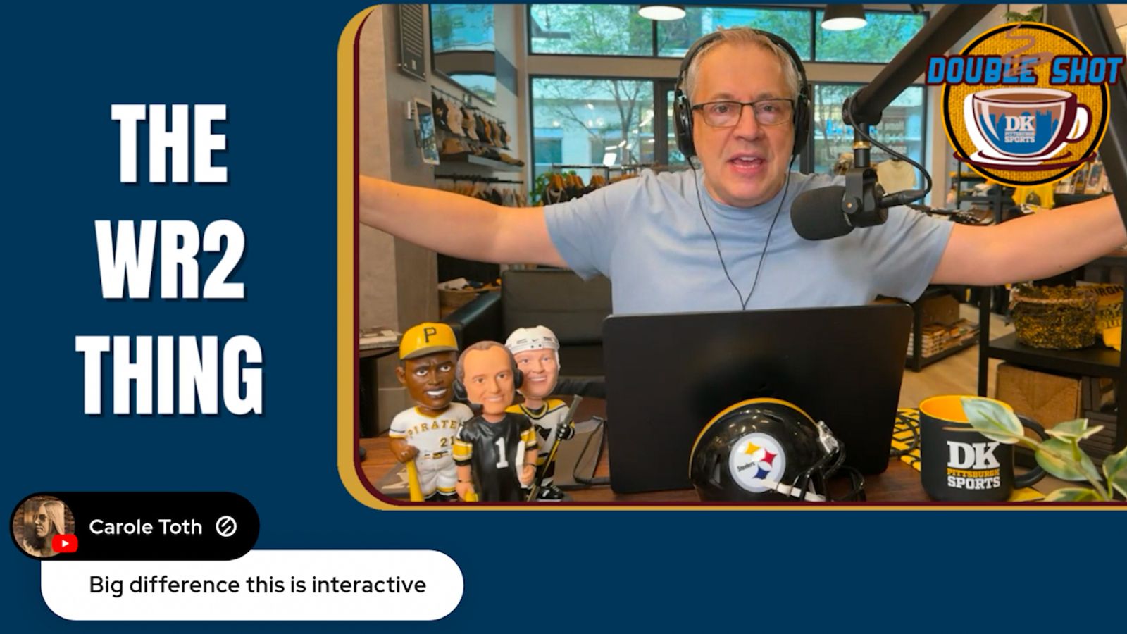 DK’s Double Shot of Steelers: The WR2 thing taken in Downtown (Videos)